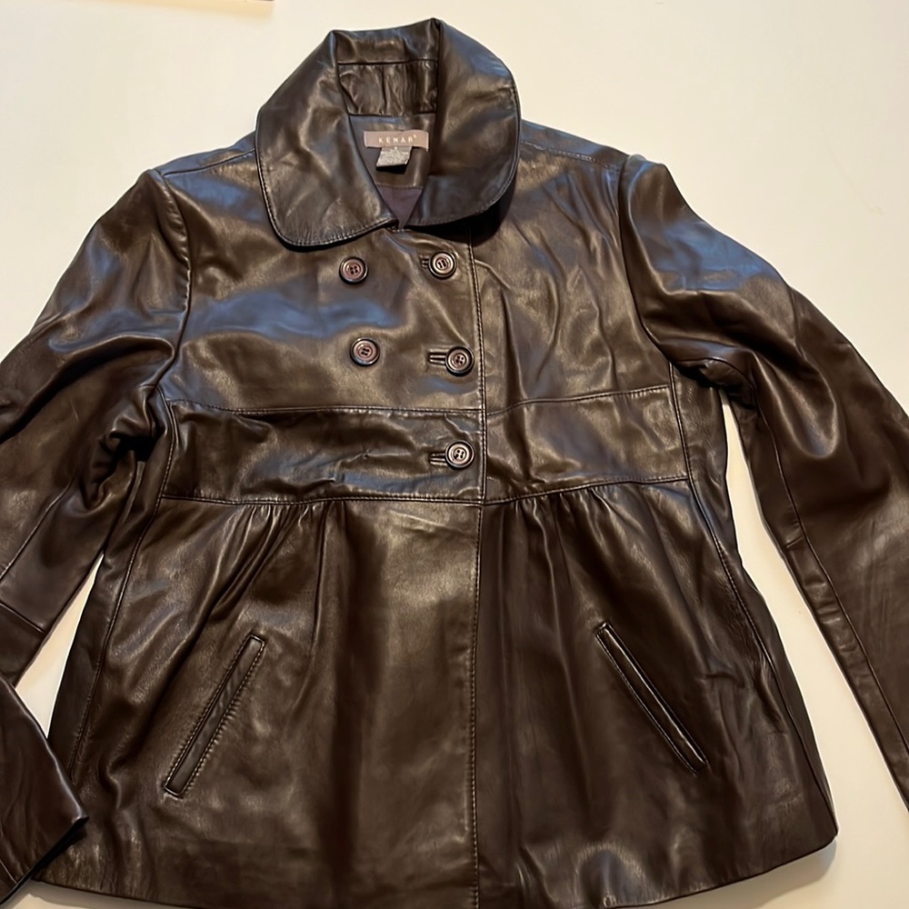 Kenar super soft leather jacket
